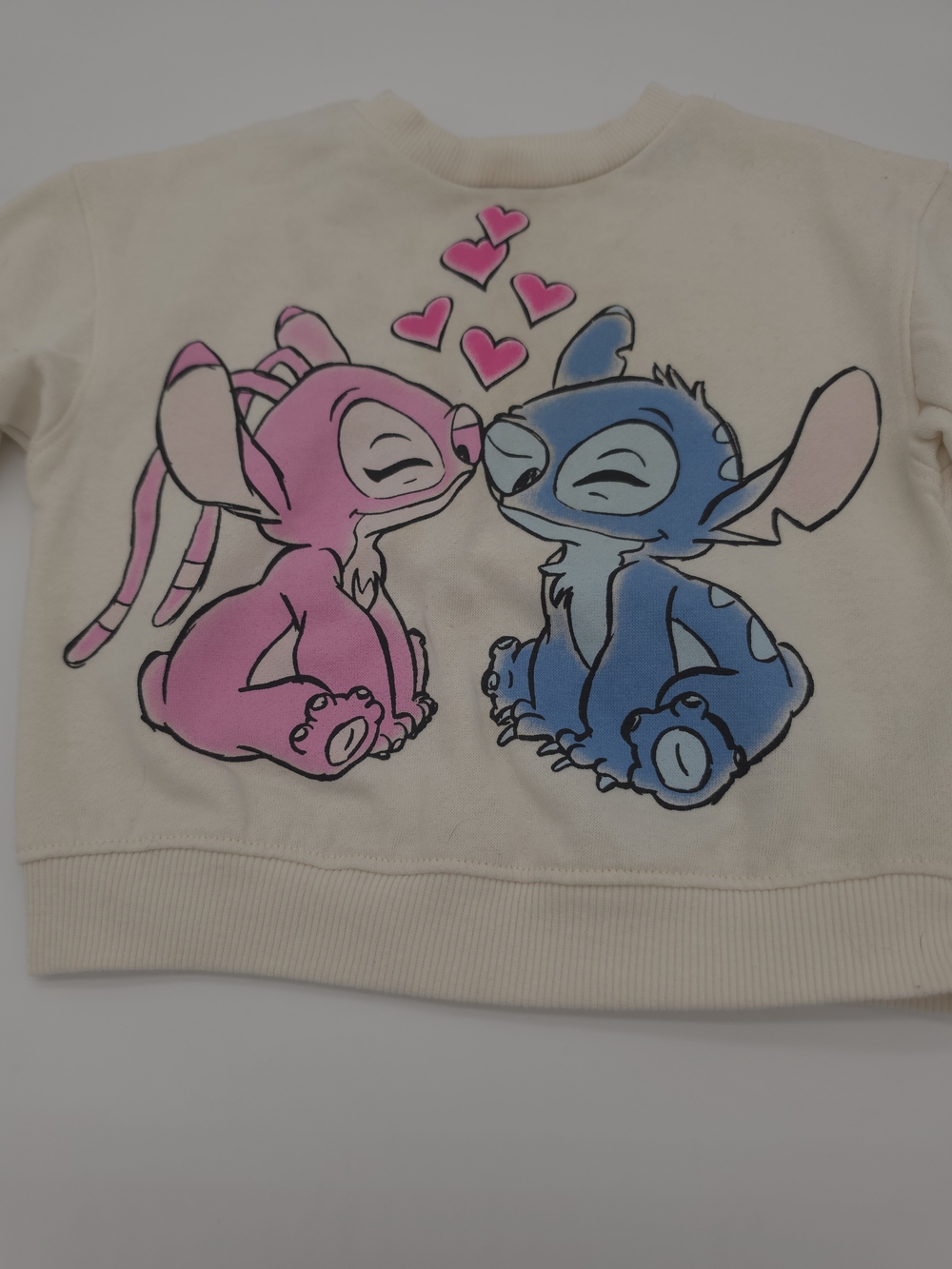 Disney Stitch & Angel Kisses Toddler 12-18 Months Sweatshirt